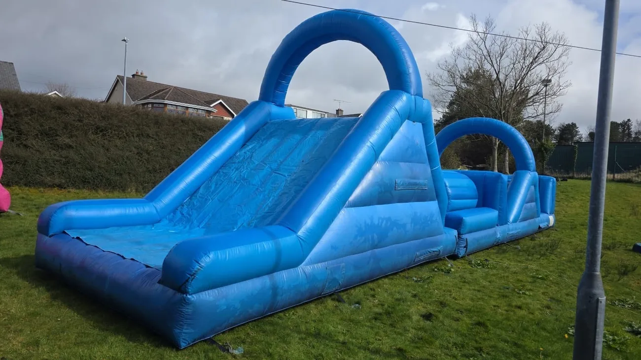 Blue Obstacle Course