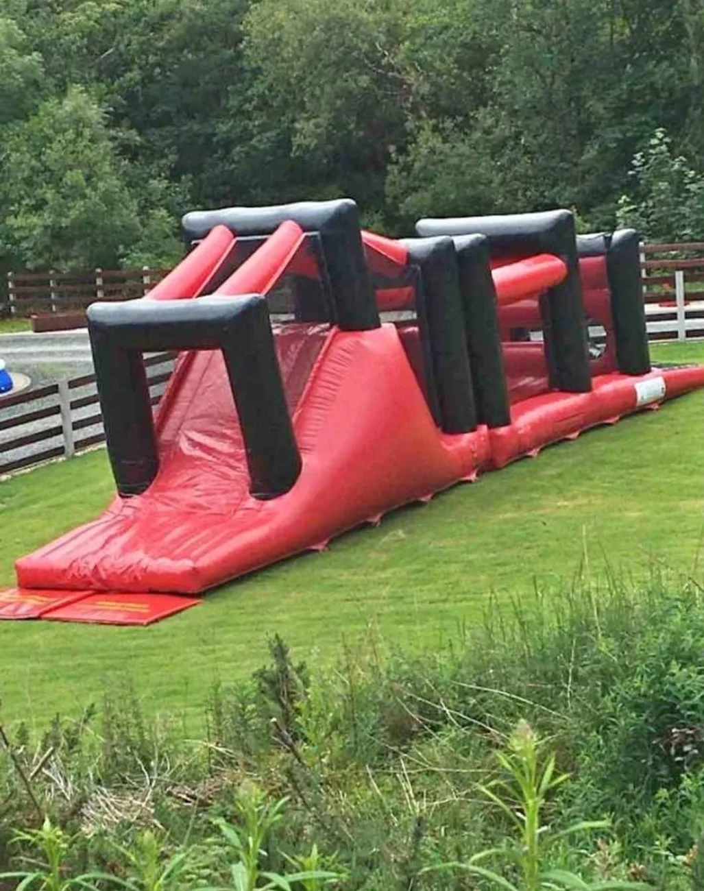 Red & Black Obstacle Course